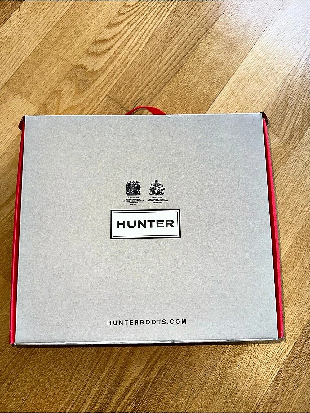 Hunter Refined Quilted Gloss Tall Rain Boots Black US 9 - Picture 6 of 7